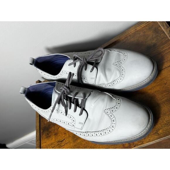 Cole Haan Men's GRANDEVOLUTON Shortwing WHT C26319 Oxford Gray/Magnt/OPT Sz 9.5 - Picture 3 of 10